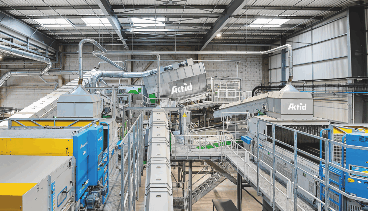 Centre de tri Trivalandes - véolia / trivalis