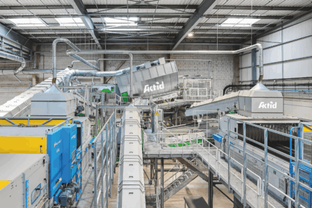 Centre de tri Trivalandes - véolia / trivalis